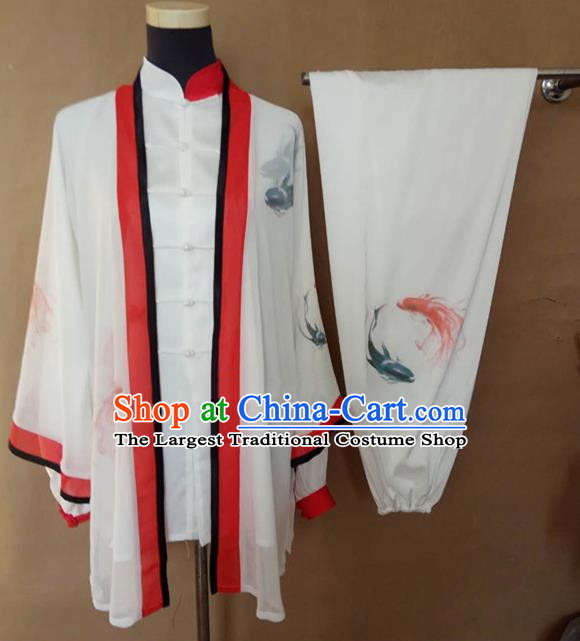 Chinese Traditional Martial Arts Costumes Tai Chi Tai Ji Kung Fu Training Clothing for Adults