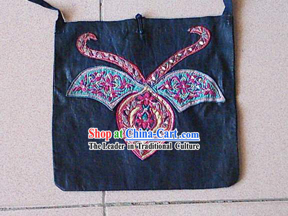 Chinese Miao Tribe Folk Bag