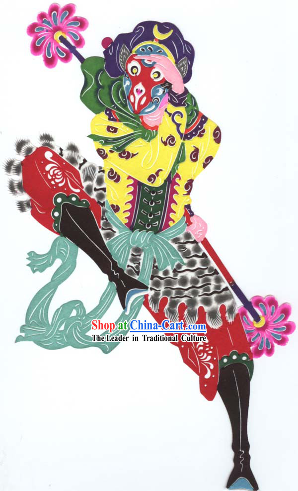 Chinese Hand Made Papercut - Sun Wukong Monkey King