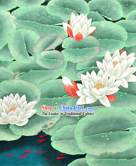 Chinese Traditional Painting-Summer Lotus