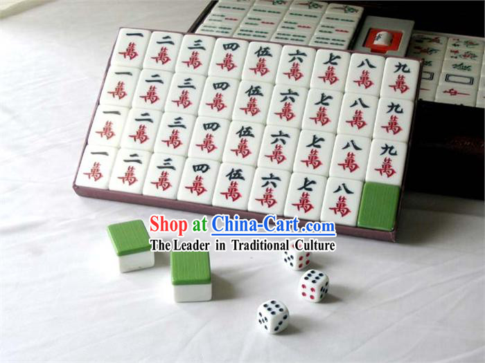 25mm Mahjong Tiles Custom Set Small Size Red Agate Mahjong Set