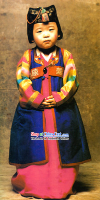 Traditional Handmade Korean Hanbok for Children