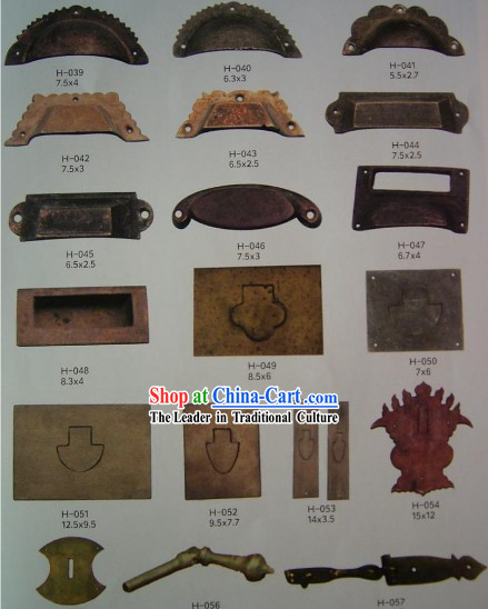 Chinese Archaize Copper Furniture Supplement Home Decoration 14