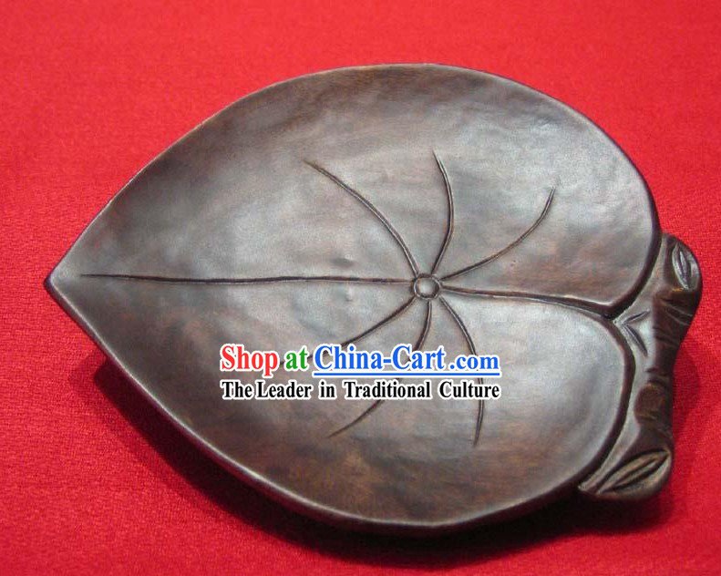 Chinese Hand Made Birch Leaf Shape Tablemat