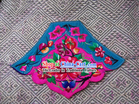 Chinese Stunning Miao Tribe Hand Embroidery Collectible-Bellyband for Woman