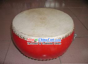 Chinese Traditional 30cm Diameter Low Zhan Drum