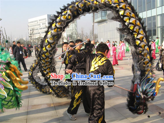 Chinese Classic Net Dragon Head Costume Complete Set