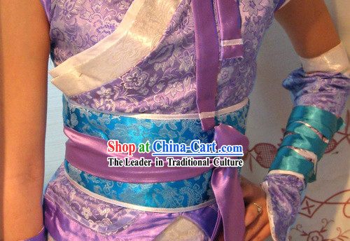 COSPLAY Chinese Ancient Women Fighter Costumes Complete Set