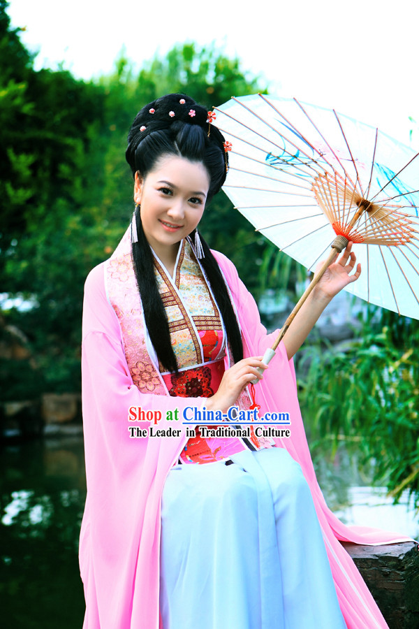 Ancient Chinese Xi Shi Beauty Costumes Set