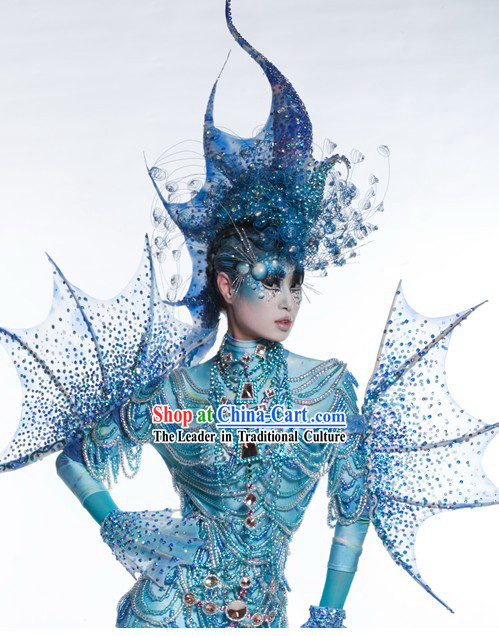 Modern Stage Performance Show Custom Made Order Costumes