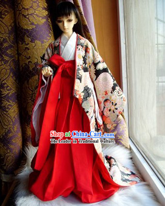 Traditional Japanese Kimono for Girls