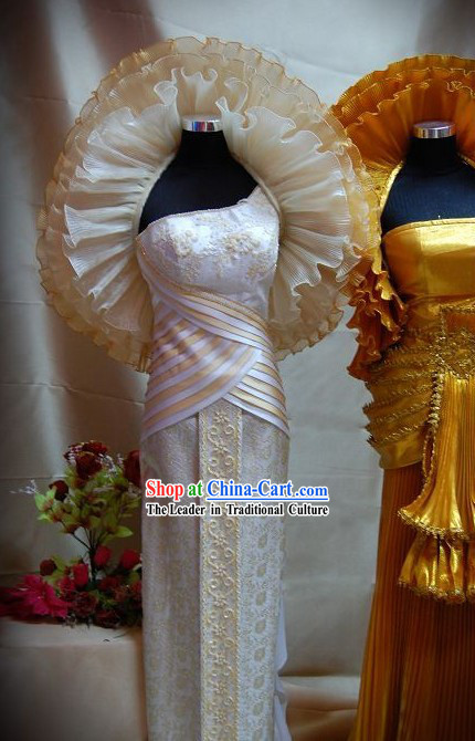 Traditional Thai National Costume Complete Set