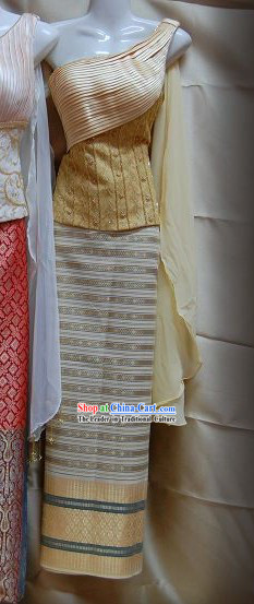 Thai Classic National Costume Complete Set