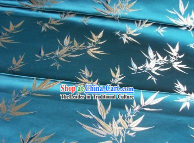 Chinese Classical Bamboo Brocade Fabric