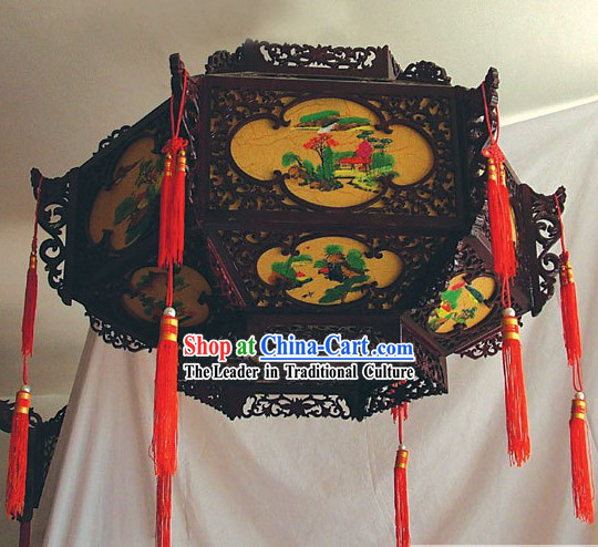 Large Chinese Antique Style Ceiling Palace Lantern