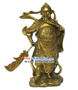 Top Chinese Kai Guang Feng Shui Guan Gong Statue