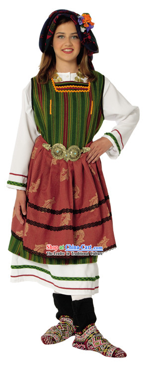 Metaxades Female Traditional Dance Costume