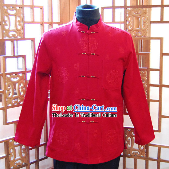 Traditional Chinese Mandarin Men Clothing