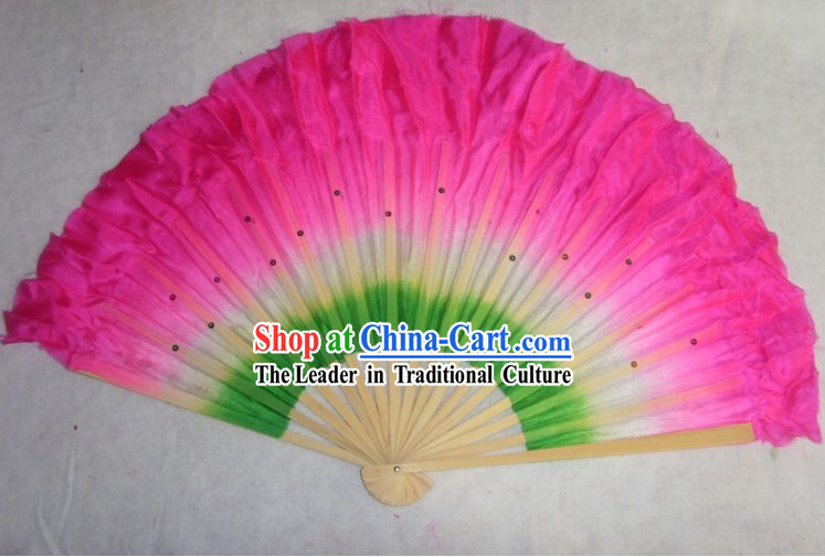 Supreme Chinese Silk Dance Fan with Sequin