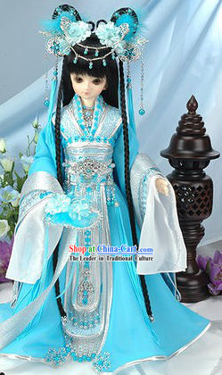 Chinese Princess Dress and Hair Accessories Set