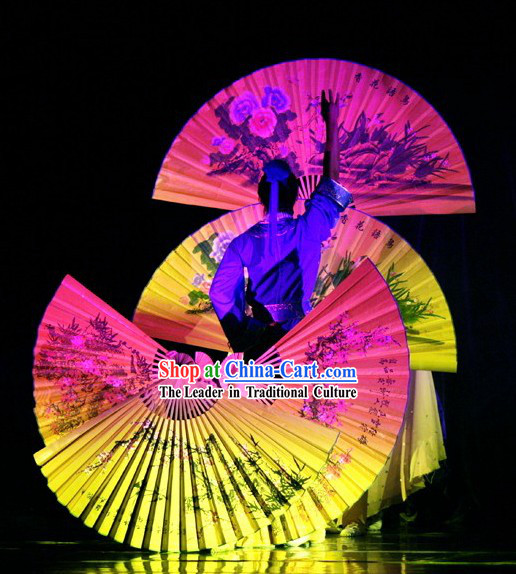 Large Chinese Stage Performance Fan