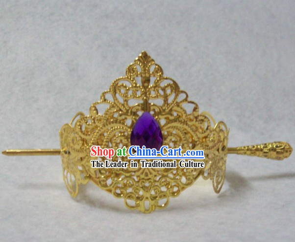 Ancient Chinese Handmade Prince Crown