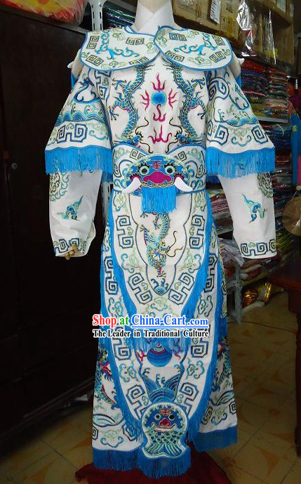 Traditional Peking Opera General Armor Costume