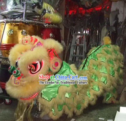 Happy Festival Celebration Lion Dance Costume Complete Set