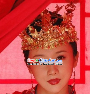 Ancient Chinese Royal Wedding Bride Phoenix Crown