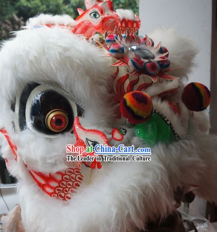Supreme Chinese Handmade Phoenix Lion Dancing Costume Complete Set