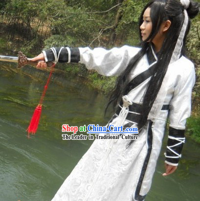 Ancient Chinese Swordsman Costume Complete Set