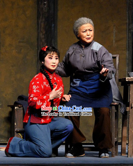 The Red Lantern Peking Opera Costumes 2 Sets