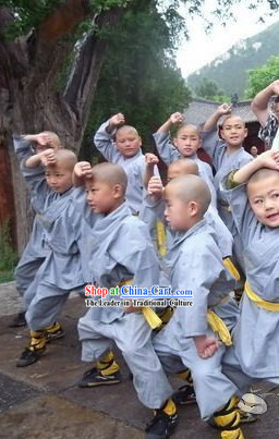 Chinese Shaolin Monk Dress for Children