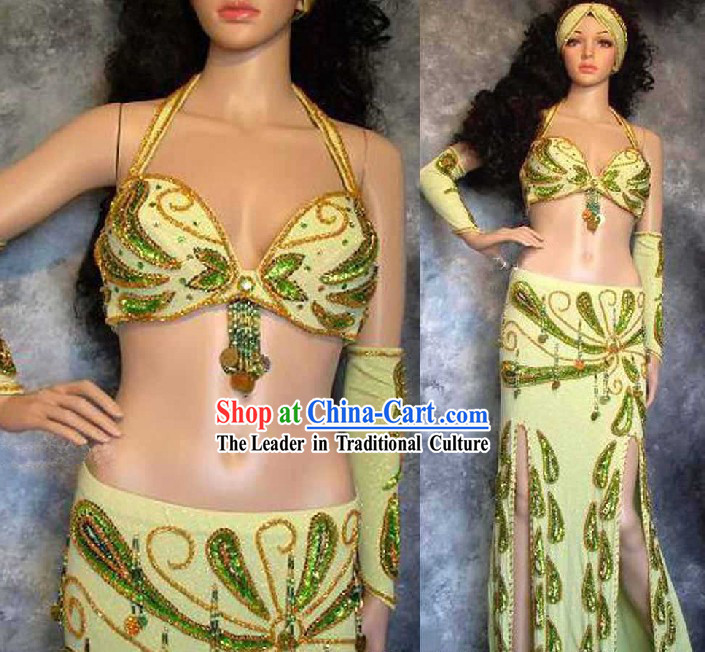 Custom Made Belly Dance Costumes Complete Set