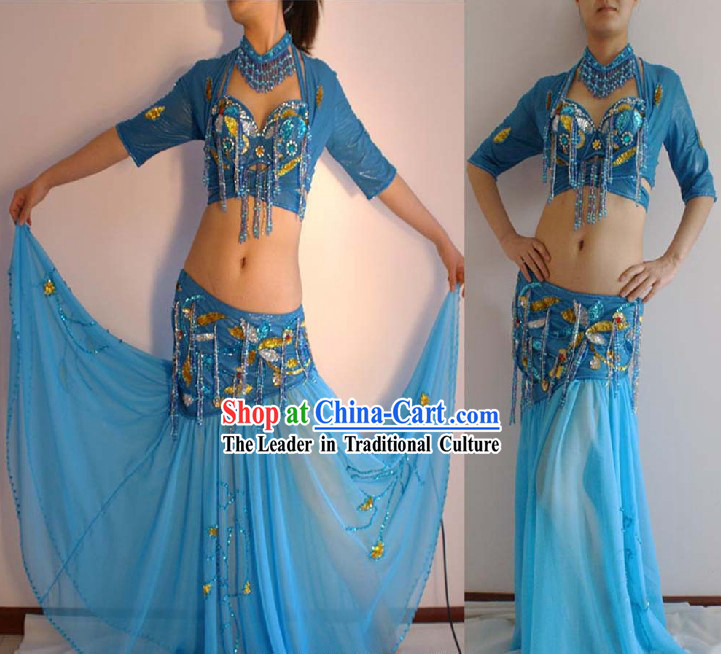 Top Made to Order Belly Dance Costume Complete Set for Women
