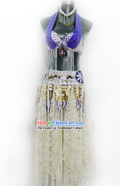 Original Tribe Belly Dance Costumes Complete Set for Women