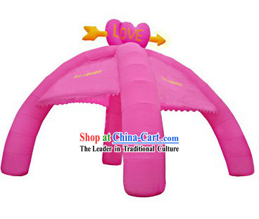 Chinese Romantic Inflatable Wedding Arch