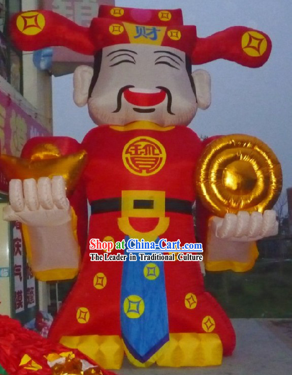Traditional God of Wealth Inflatable