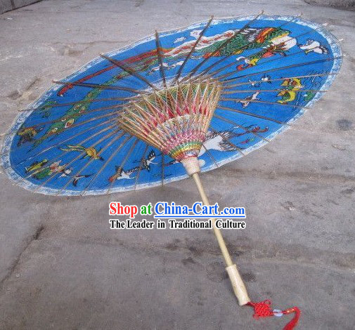Chinese Hand Made Waterproof Sun Decoration Umbrella