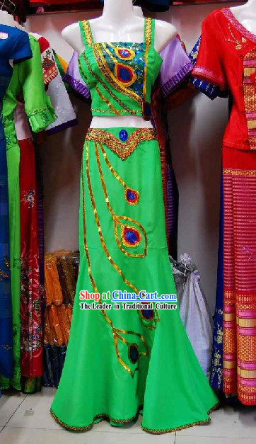 Thailand Peacock Dance Costume