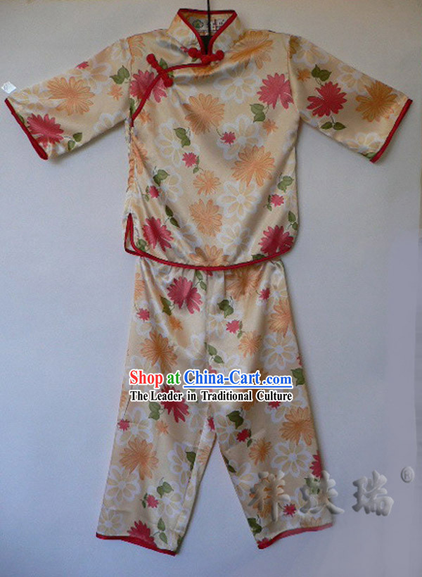 Peking Rui Fu Xiang Traditional Mandarin Suit for Children
