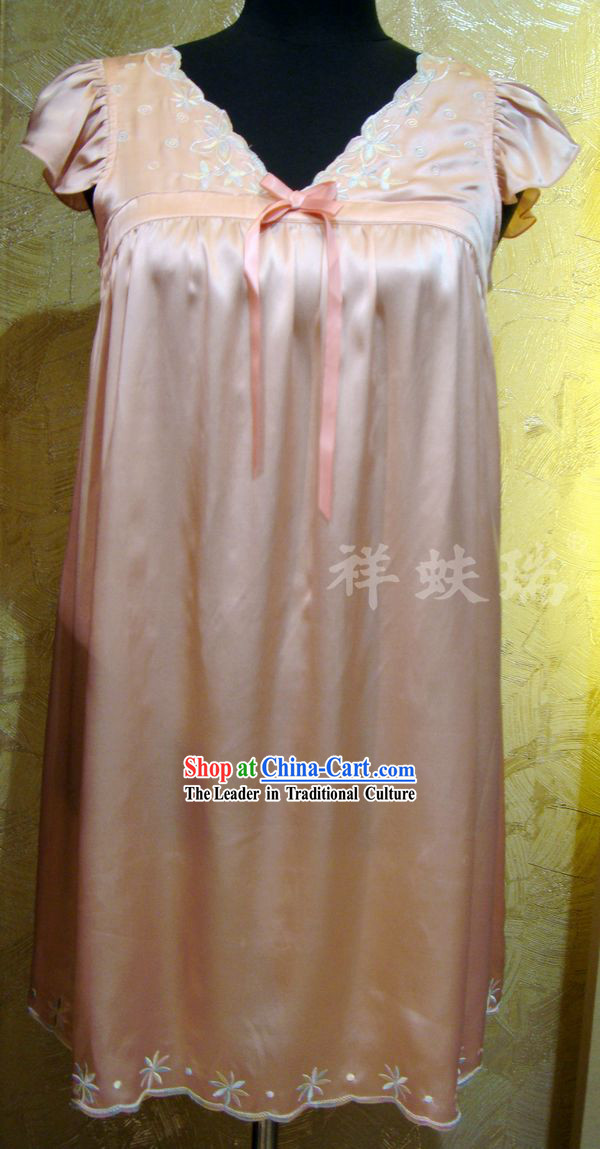 Peking Rui Fu Xiang Silk Butterfly Pajama for Women