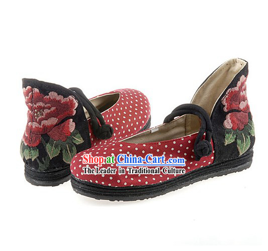Traditional Chinese Handmade Cloth Shoes