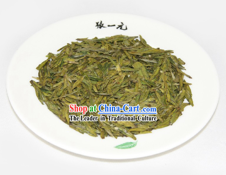 Classic Supreme Chinese Zhang Yiyuan Shi Feng Xi Hu Longjing Tea Leaf