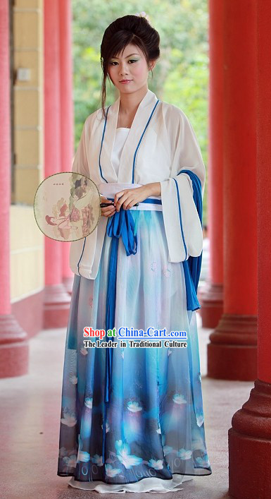 Chinese Hanfu Girl Clothing Set