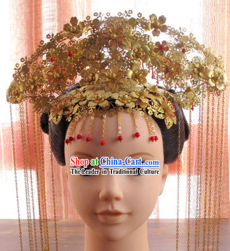 Handmade Chinese Classical Wedding Phoenix Crown