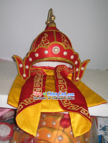 Chinese Ancient General Helmet Hat