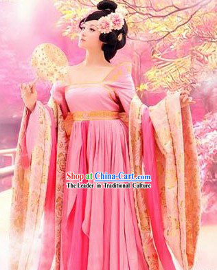 Tang Dynasty Yang Guifei Yuhuan Clothing Complete Set