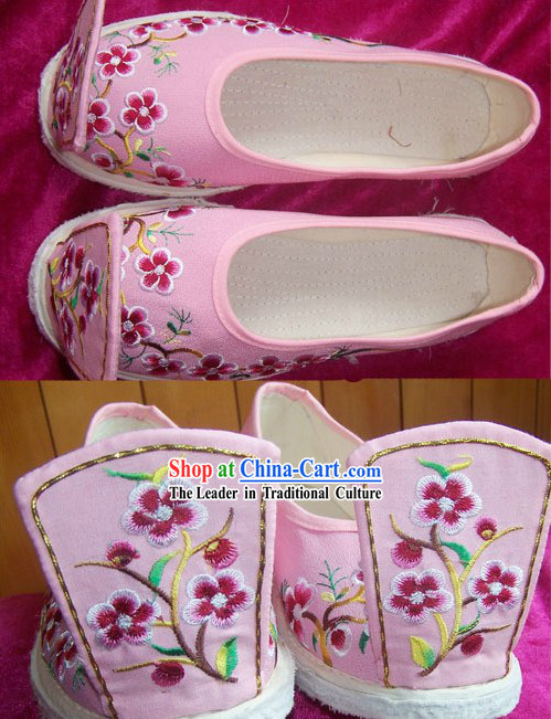 Ancient Chinese Handmade Hanfu Matching Shoes for Women