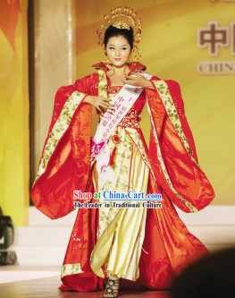 Beauty Pageant Ancient Chinese Clothing Set